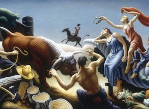 Thomas Hart Benton, Achelous and Hercules, 1947. License