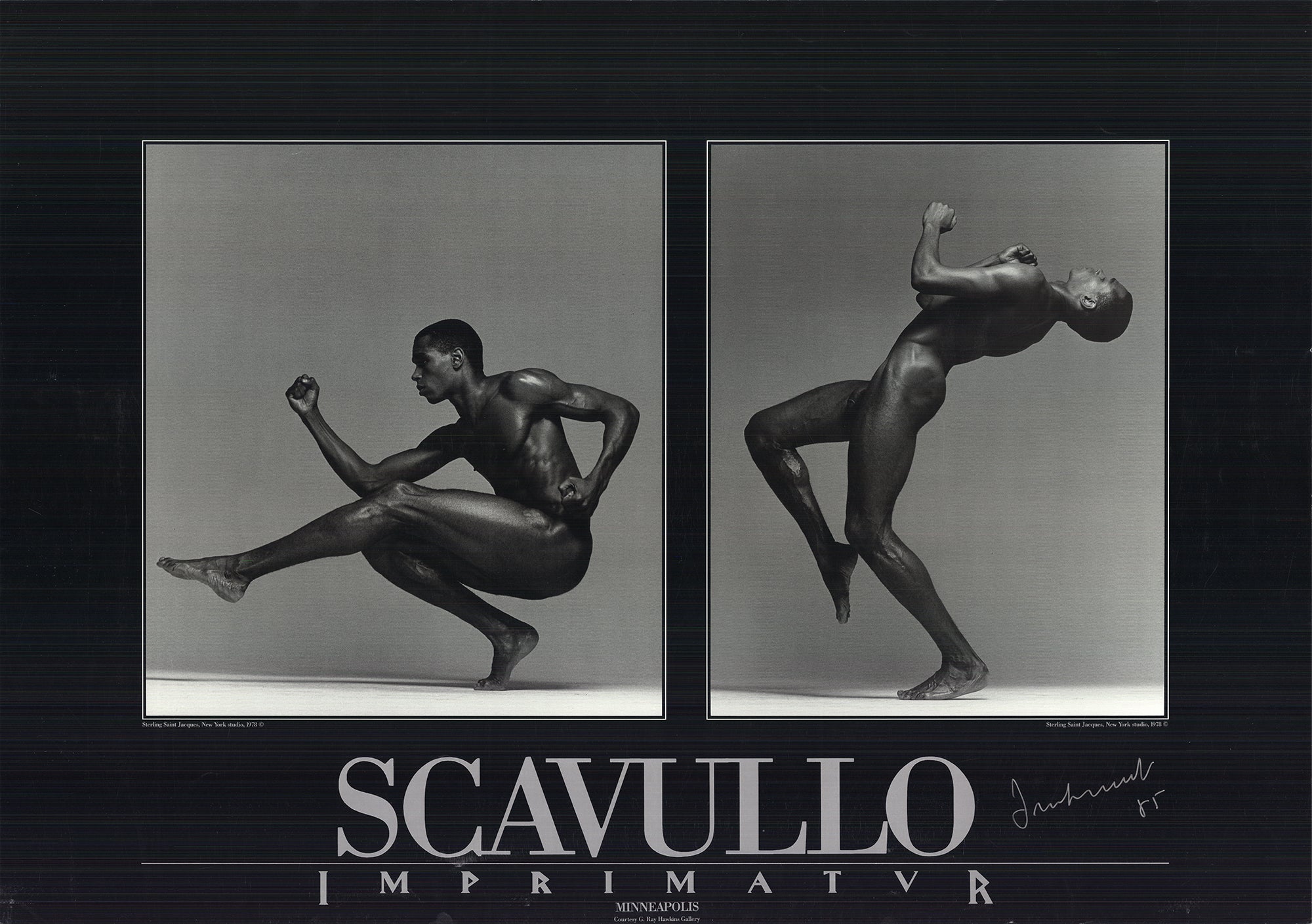 Sterling Saint Jacques by Francesco Scavullo For Sale Art & Object