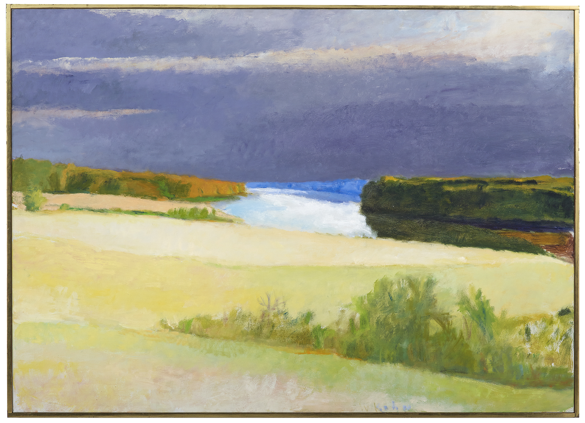 Valley of the Connecticut River at Northfield, Massachusetts