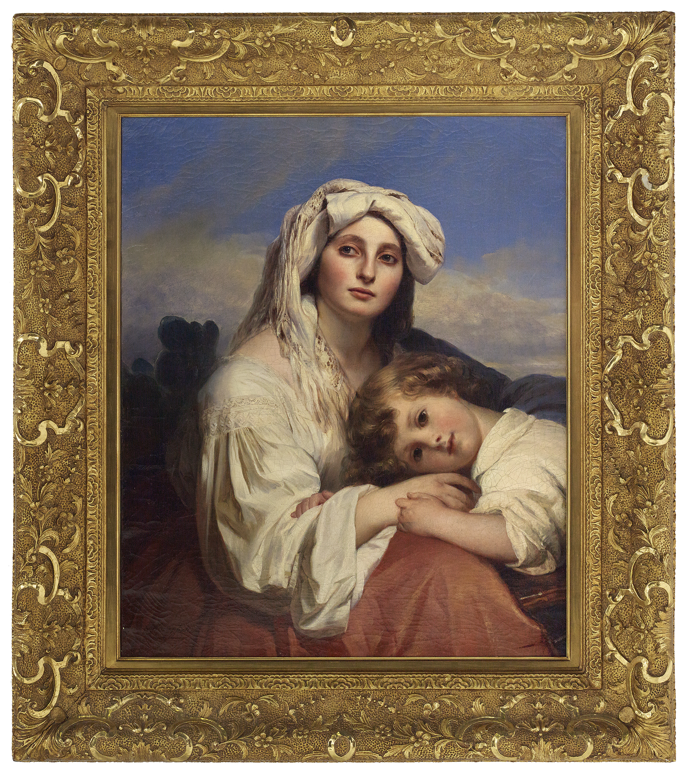 Italienerin mit Kind