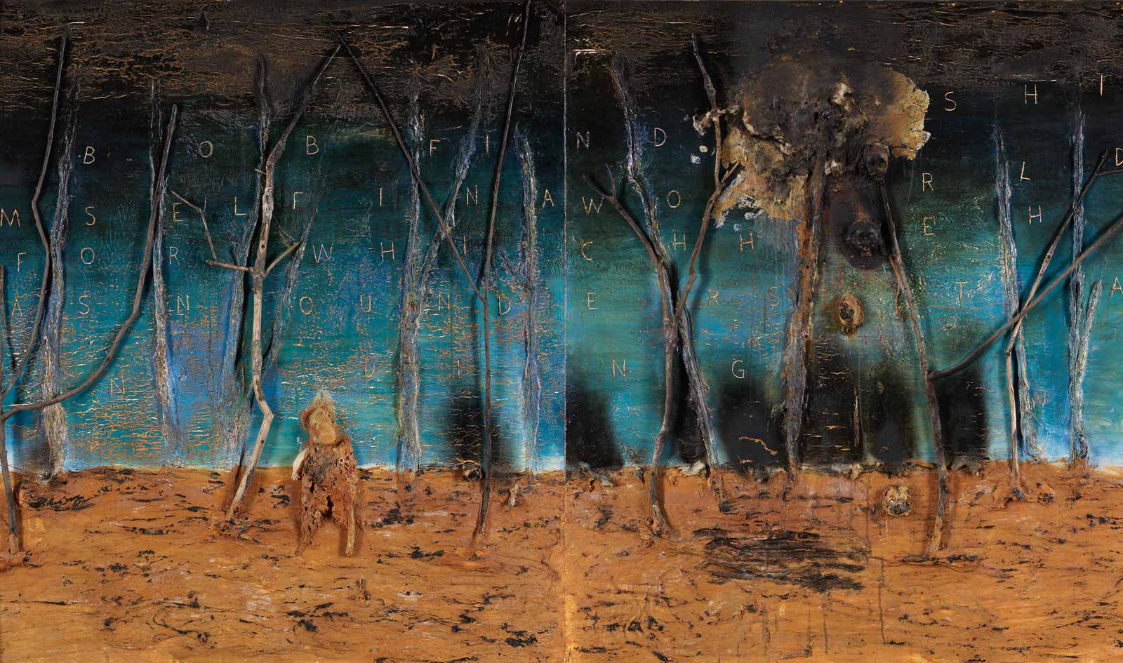 David Lynch Brings His Uniquely Dark to Canvas | Art & Object