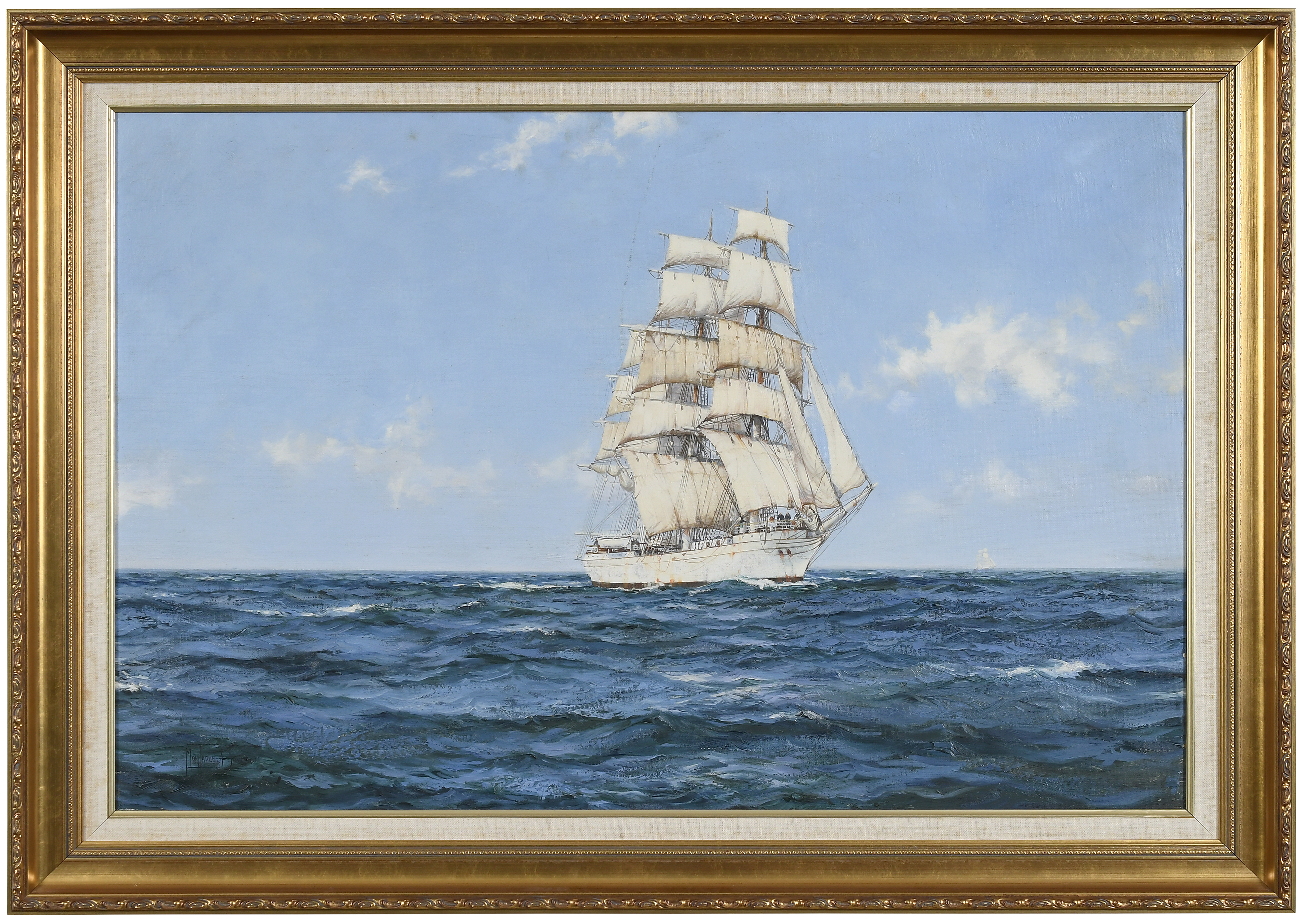 The Tall Ship at Full Sail