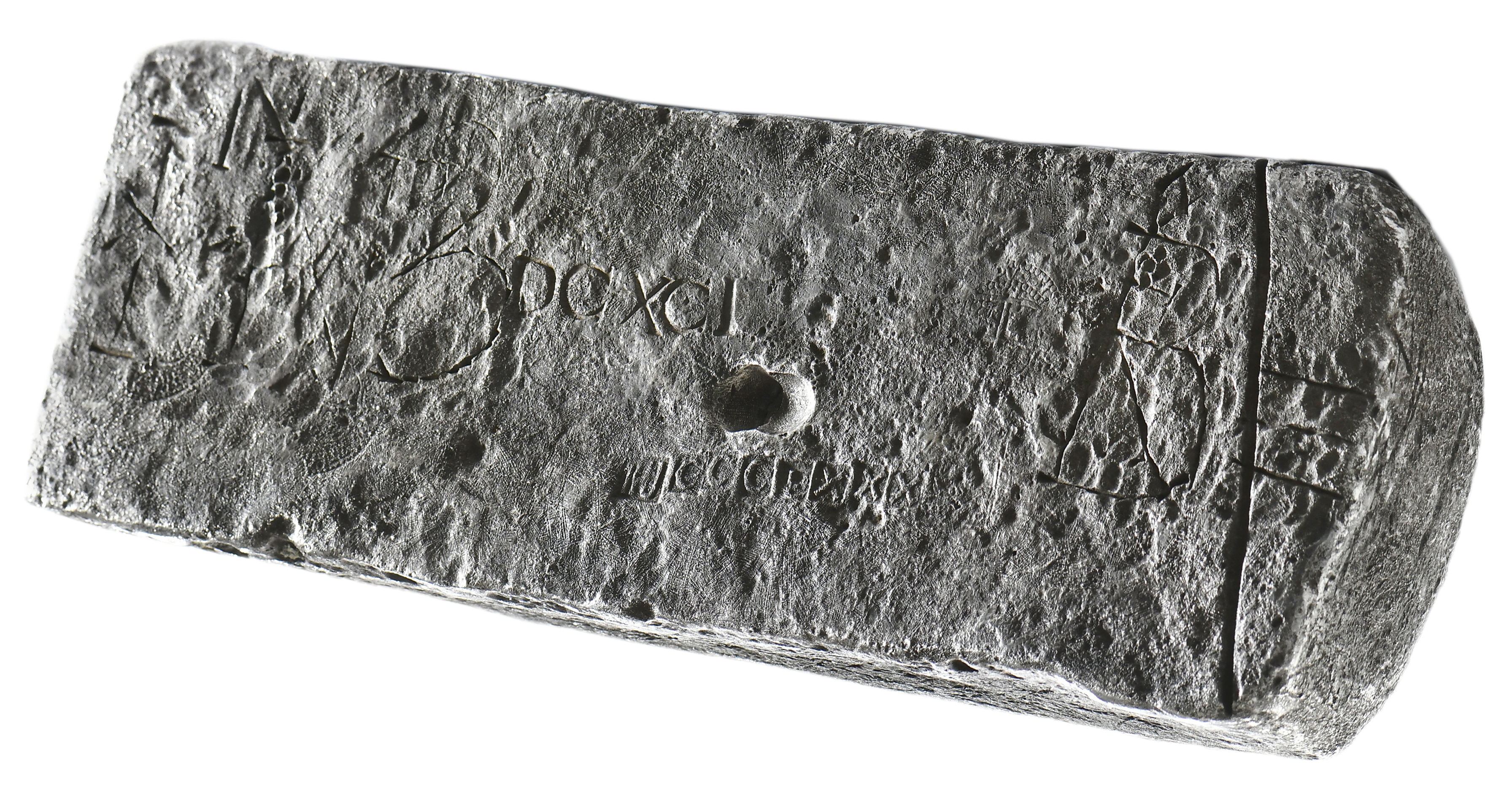 Large Silver Ingot from Atocha Shipwreck