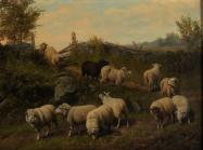 ARTHUR FITZWILLIAM TAIT (BRITISH-AMERICAN, 1819-1905), ‘Who Left the Bars Down’, Oil on canvas, 18 x 27 1/4 in. (45.7 x 69.2 cm.) Estimate: $4,000-$8,000 USD