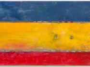 Frank Bowling, Elder Sun Benjamin, 2018