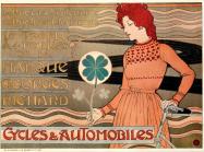 Eugène Grasset, La Marque Georges Richard/Cycles & Automobiles, 1899, color lithograph 