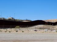 Border Wall at Ardovino's Desert Crossing, Sunland Park, New Mexico