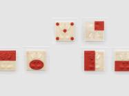 Untitled (P44/19), 2019 oil on wax on wood by Carlito Carvalhosa