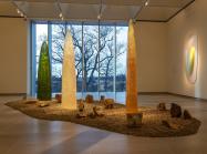 Gisela Colón: Radiant Earth installation image at The Bruce Museum, 2026.