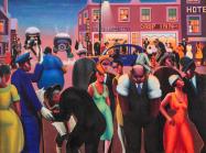 Archibald J. Motley, Jr. (American, 1891–1981), Black Belt, 1934. Oil on canvas 