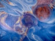 Batten, Karin - Ballet, acrylic on canvas, 40 x 66 inches