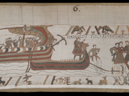 Bayeux Tapestry, Scene 06, c. 1066-1083. License.