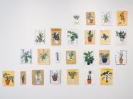 Installation view of Eligible/Illegible, an exhibition at PS122 Gallery in New York. 