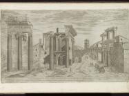 Ruins of the Forum of Nerva, Etienne Duperac, 1575.