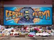 The George Floyd Memorial outside Cup Foods at Chicago Ave and E 38th St in Minneapolis, Minnesota
