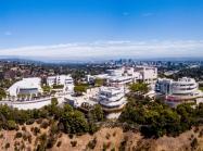 The Getty Center seen from above