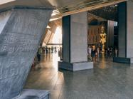 Interior of the Grand Egyptian Museum. Source.