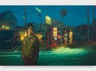 Keita MorimotoUnseen Passage, 2025Acrylic and oil on linen162 x 259 x 4 cm63 3/4 x 102 x 1 1/2 in