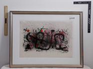 A Juan Miró work recovered by police