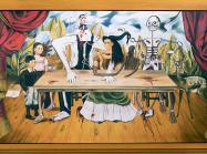 Frida Kahlo's wounded table painting