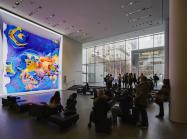 Unsupervised — Machine Hallucinations — MoMA, 2022. Installation view, Refik Anadol: Unsupervised, The Museum of Modern Art, New York, November 19, 2022 – October 29, 2023. Photo: Refik Anadol Studio