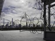 Installation view of The Rooftop Garden Commission: Petrit Halilaj, Abetare (2024).