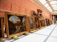 Old Master paintings removed from the Picture Gallery at Buckingham Palace for the first time in almost 45 years in preparation for landmark exhibition