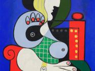 Pablo Picasso, Femme à la montre 1932, oil on canvas, 51 ¼ x 38 inches. Courtesy of Sotheby's.