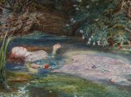 Elizabeth Siddal is the model in Ophelia by John Everett Millais, 1865-66.