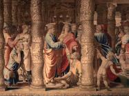 Raphael tapestry, The Healing of the Lame Man.