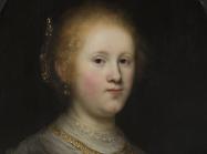 Rembrandt portrait of a woman from the Allentown Art museum