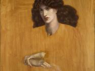 Dante Gabriel Rossetti, British, 1828–1882,  La Donna della Finestra, 1881