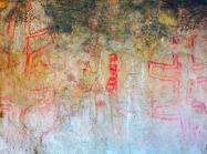 Digital enhancement with Dstretch of the complete rock art panel, Science Advances, February 14, 2024