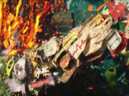 Close up short of Yellin's art