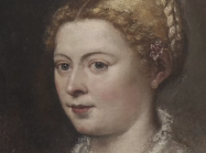 Detail of Portrait of a Lady and her Daughter