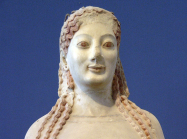 Peplos Kore, c. 530 BC