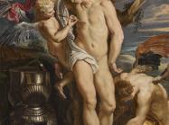 Rubens, Saint Sebastian Tended By Two Angels, circa 1650 COURTESY SOTHEBY'S