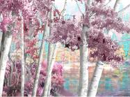 SPRINGBREAK ARTSHOW 2020 - Jessica Lichtenstein - Do They Make a Sound Pastel - 2020 - c print on acrylic - The Untitled Space