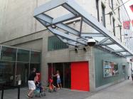 Entrance to The Studio Museum in Harlem’s old building. 