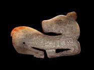 Horse-ShapedPendant, WesternZhouPeriod,1066-771 BCE  Jade  1.75x2.87x0.25in 
