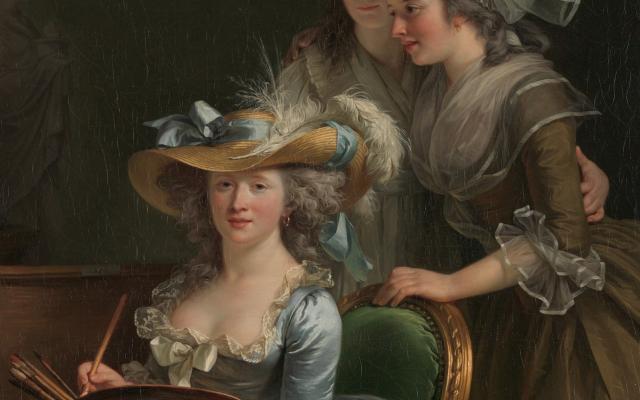Reframed: Labille-Guiard's “Self-Portrait with Two Pupils” | Art
