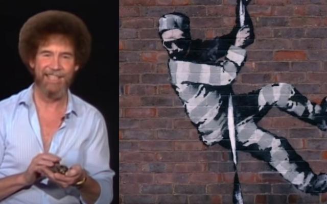 Bob Ross Helps Banksy Stage a Prison Break | Art & Object