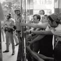 AB101 Demonstration, 1991 © Catherine Opie, courtesy Regen Projects, Los Angeles; Lehmann Maupin, New York, Hong Kong, London, and Seoul; Thomas Dane Gallery