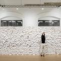 Installation view of My Mommy is Beautiful in Yoko Ono: Music of the Mind , Gropius Bau, Berlin, Germany, 2025. © Gropius Bau, photo: Luca Girardini. Artwork © Yoko Ono
