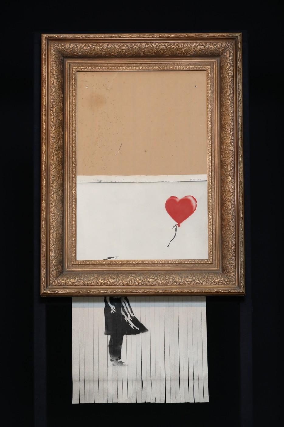 Banksy Art Piece Shredded At Lawrence Jacques Blog Banksy Art Piece Shredded At Lawrence Jacques Blog