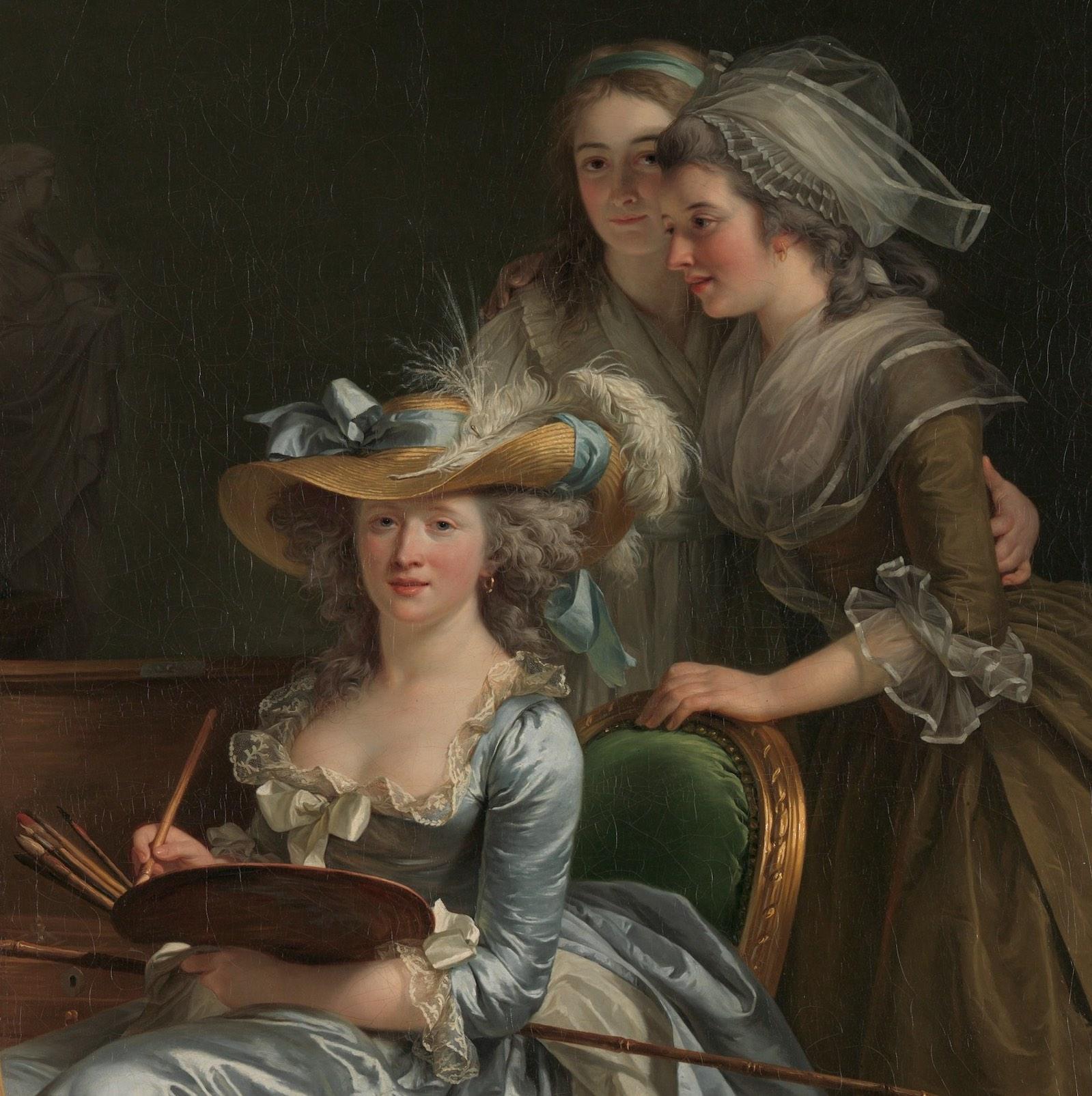 Reframed: Labille-Guiard's “Self-Portrait with Two Pupils” | Art
