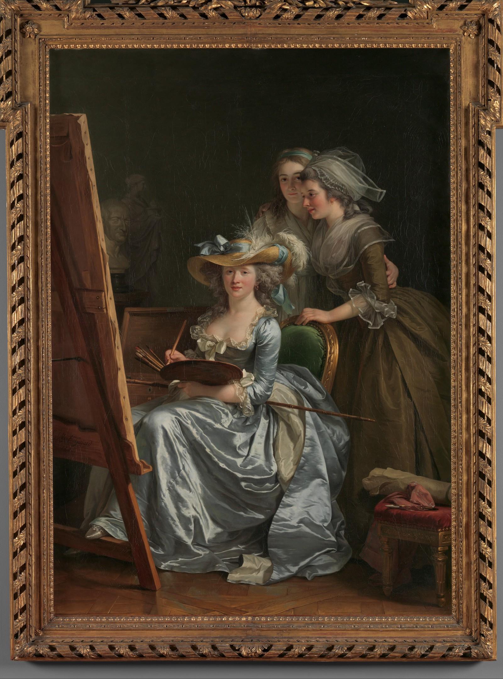 Reframed: Labille-Guiard's “Self-Portrait with Two Pupils” | Art
