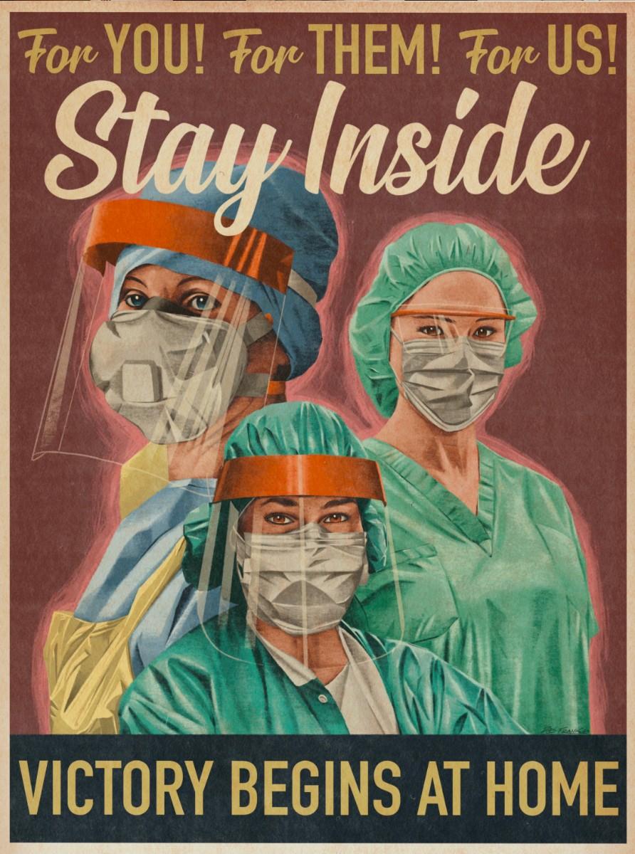 Wwii Propaganda Inspires Covid Hygiene Posters Art Object