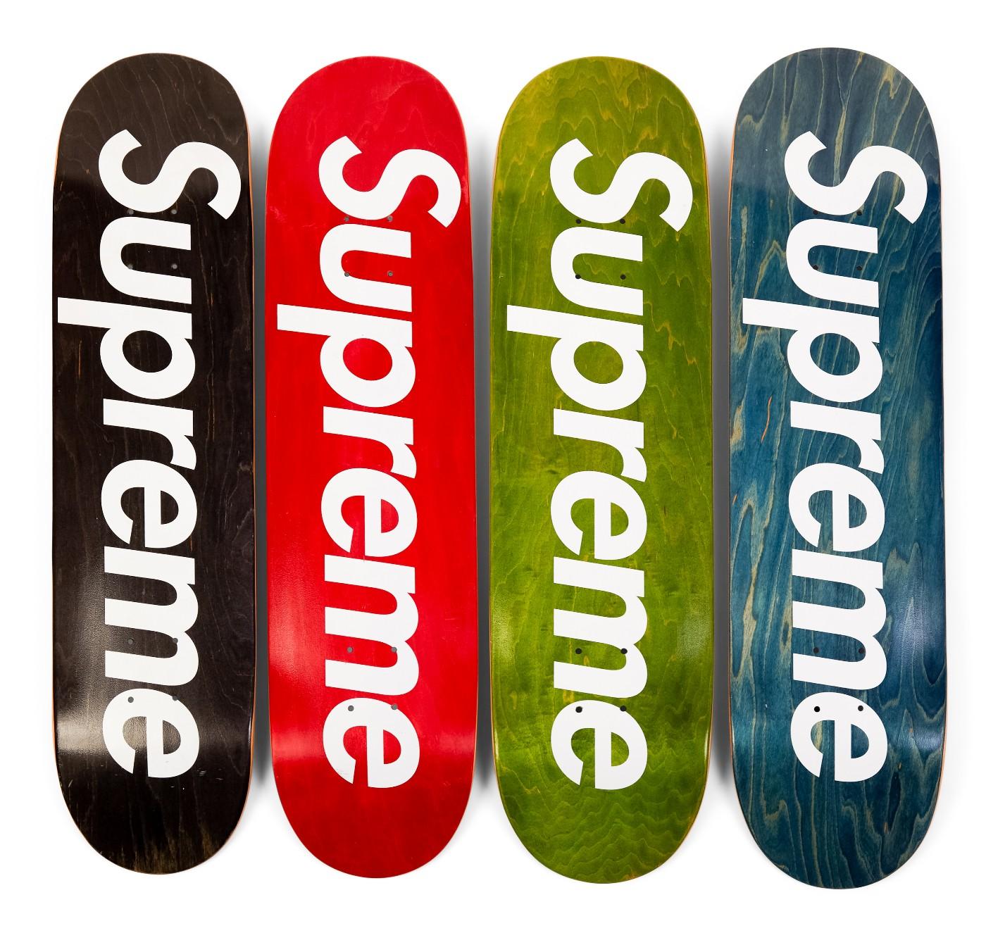 Sotheby's Supreme Skatedeck Auction/Louis Vuitton Drop