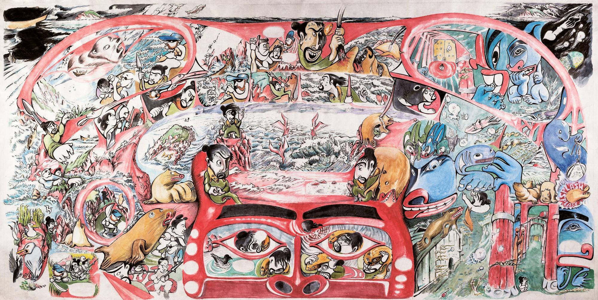 M.ANNO 絵画 1993年 Seattle Art Museum Debuts New Installation | Art & Object